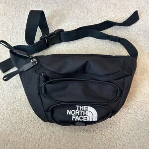 North Face black fanny pack